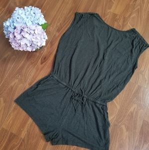 Prana Retrieve Romper - Charcoal M